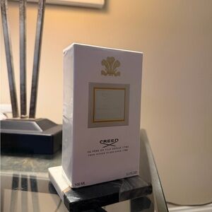 Creed White and Gold Perfume Box